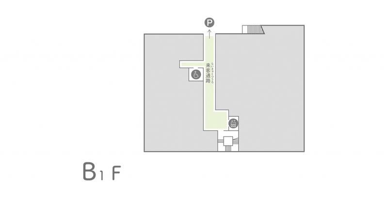 玉川図書館 地下1階フロアマップ